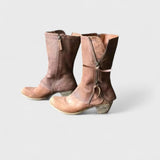 Amandine - Bottes vintage mi-mollet