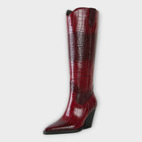Sidonie - Bottes à motif croco