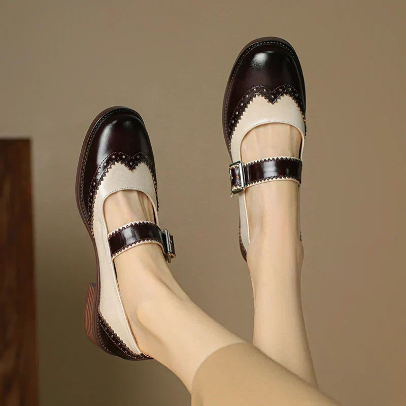 Nathalie - Chaussures Mary Jane raffinées