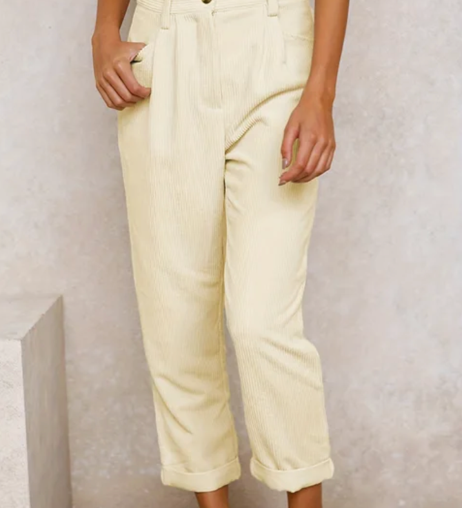 Éléonore - Pantalon Décontracté Intemporel