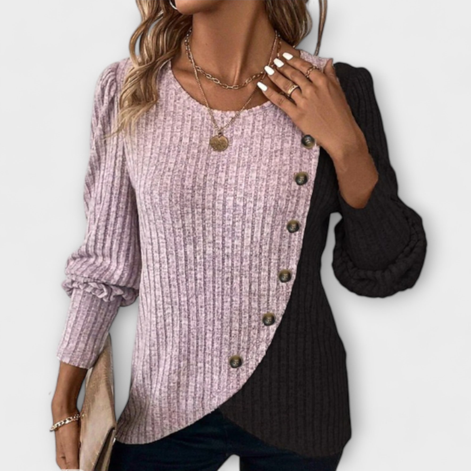Xeraphine - Blouse Tricotée Élégante
