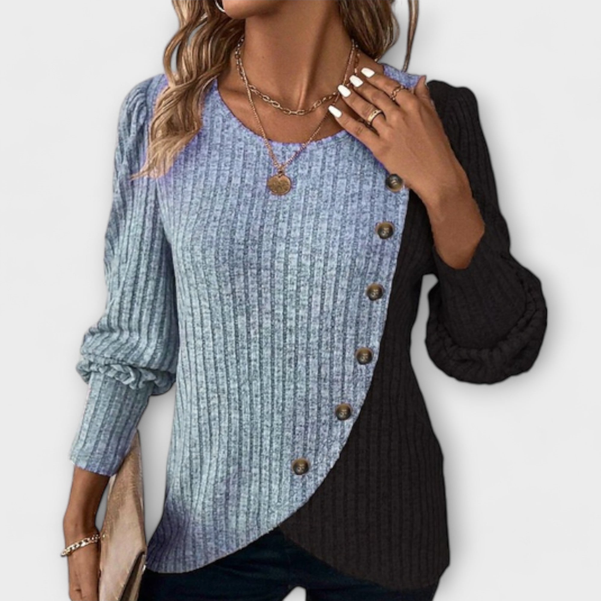 Xeraphine - Blouse Tricotée Élégante