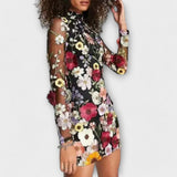 Dolores - Robe à imprimé floral