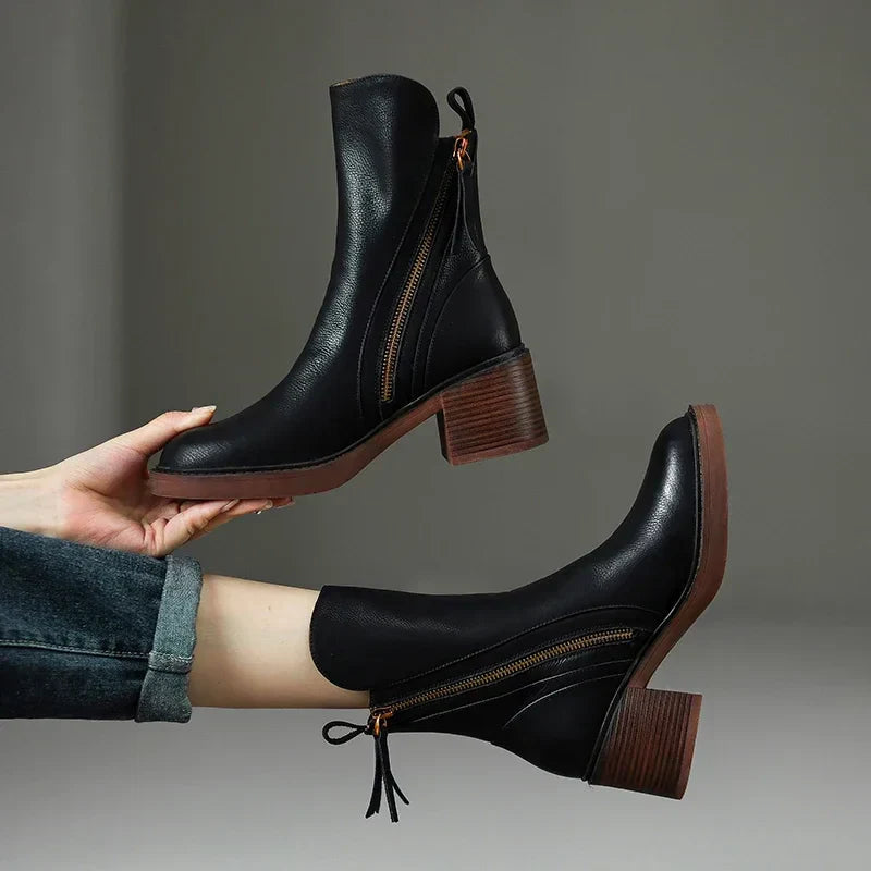 Clarisse - Bottes en cuir