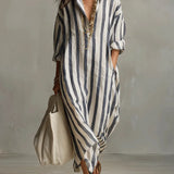 Perrine - Robe chemise longue
