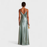 Lucinda - Robe longue Satin