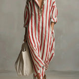 Perrine - Robe chemise longue