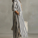 Perrine - Robe chemise longue