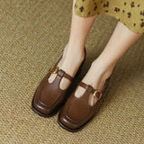 Louise - Chaussures d'esprit vintage à bride en T