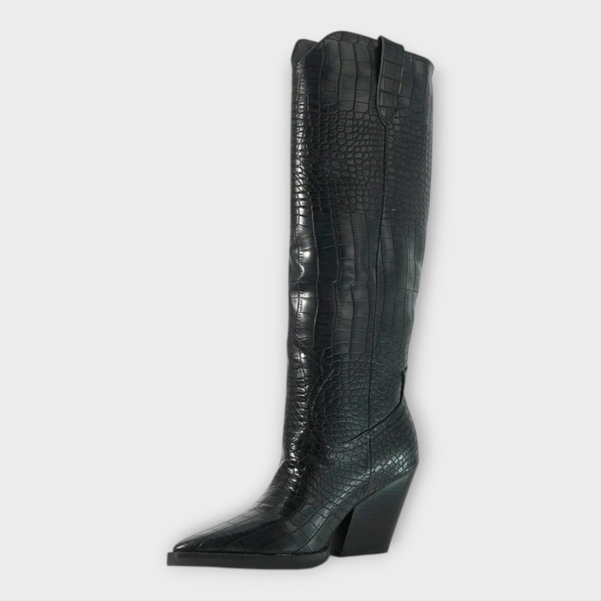 Sidonie - Bottes à motif croco