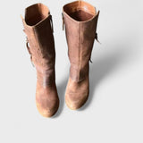 Amandine - Bottes vintage mi-mollet