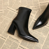 Anaïs - Bottes élégantes à talon épais
