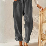 Éléonore - Pantalon Décontracté Intemporel