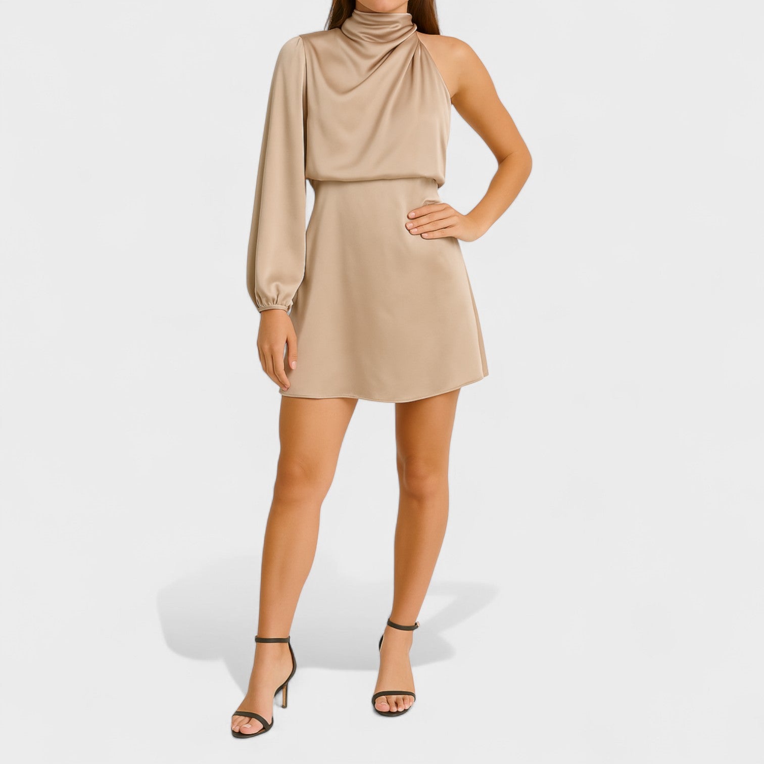 Violaine - Robe de Soirée Asymétrique