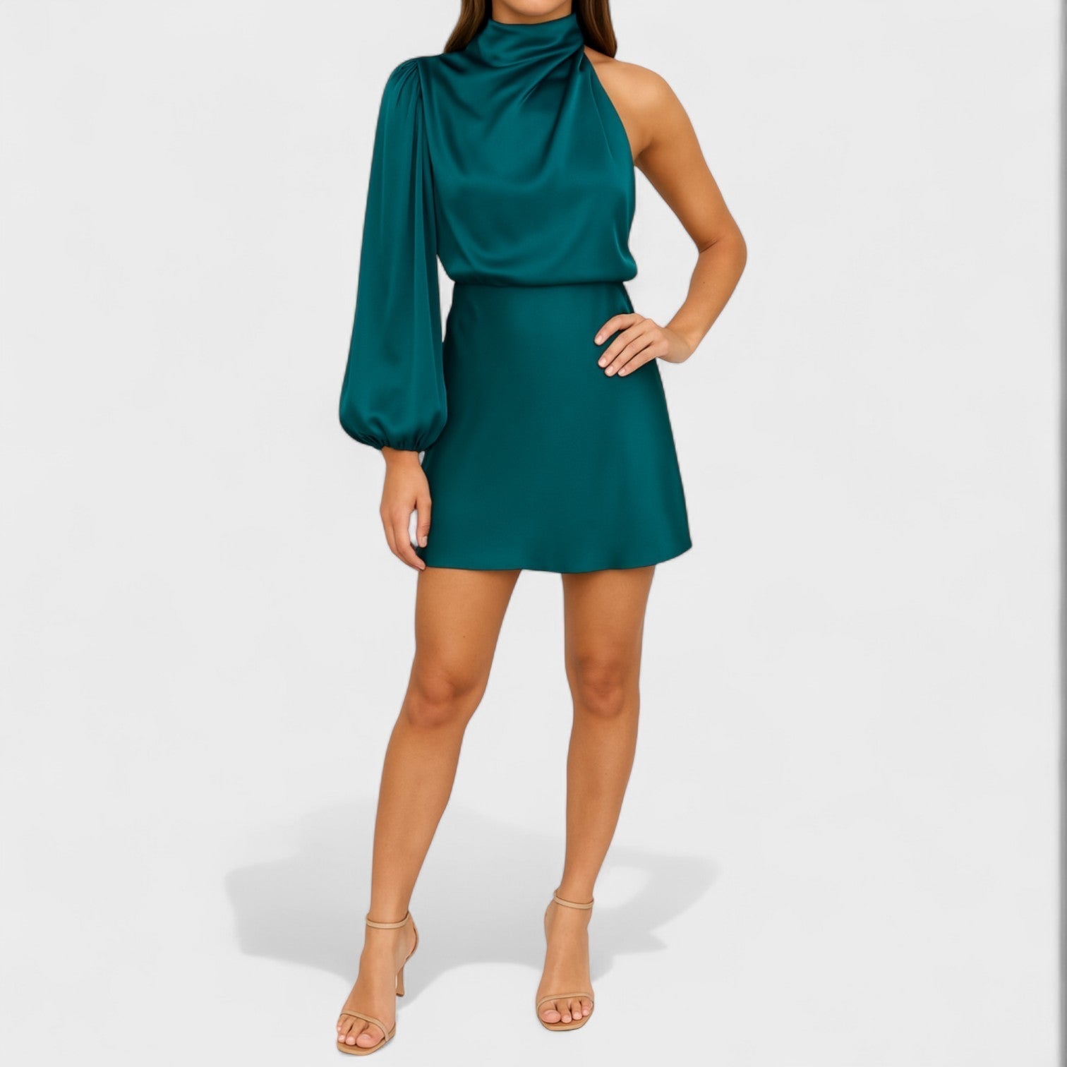 Violaine - Robe de Soirée Asymétrique