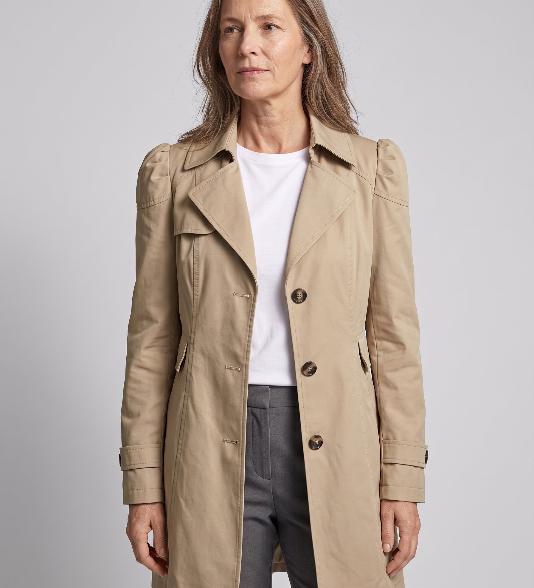 Lucy – Trench coat femme léger, élégant et polyvalent