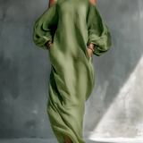 Suzanne - Robe Maxi Fluide avec Épaules Nues