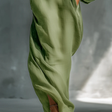 Suzanne - Robe Maxi Fluide avec Épaules Nues