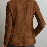 Marcelle - Veste Vintage Bruine