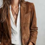 Marcelle - Veste Vintage Bruine