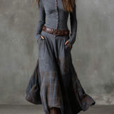 Élise - Robe Maxi avec Ceinture