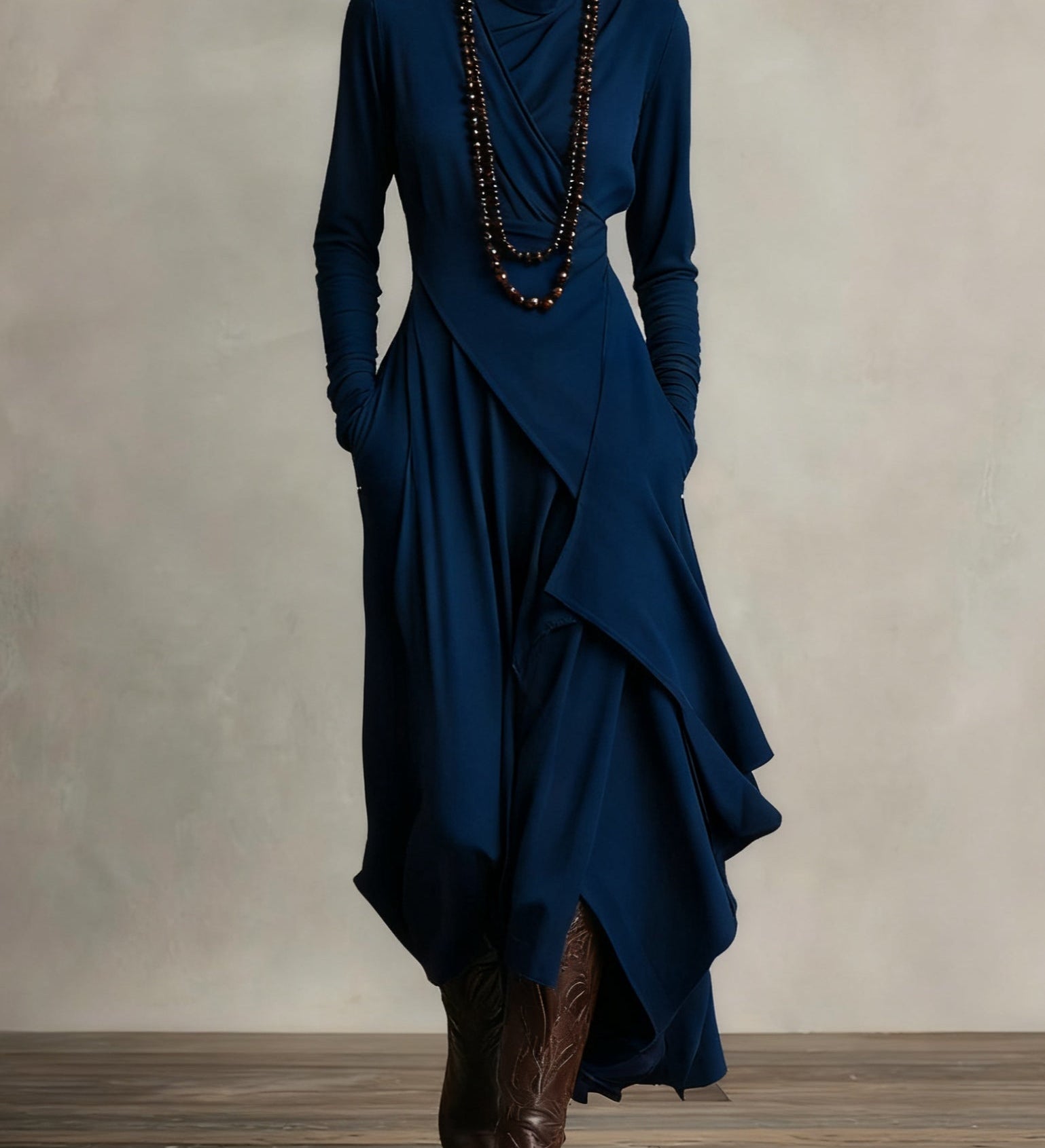 Arielle - Robe Vintage Asymétrique