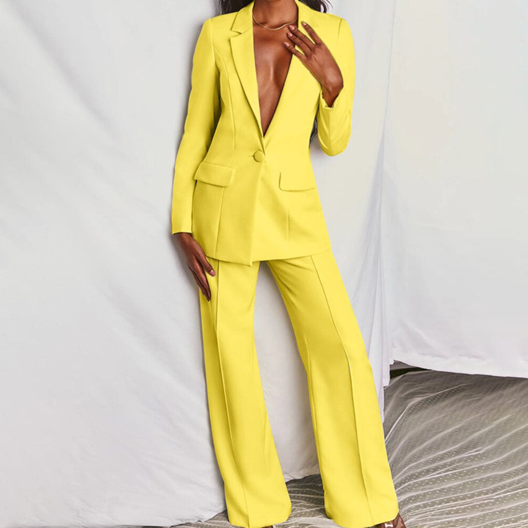 Lara - Blazer et Pantalon Élégants