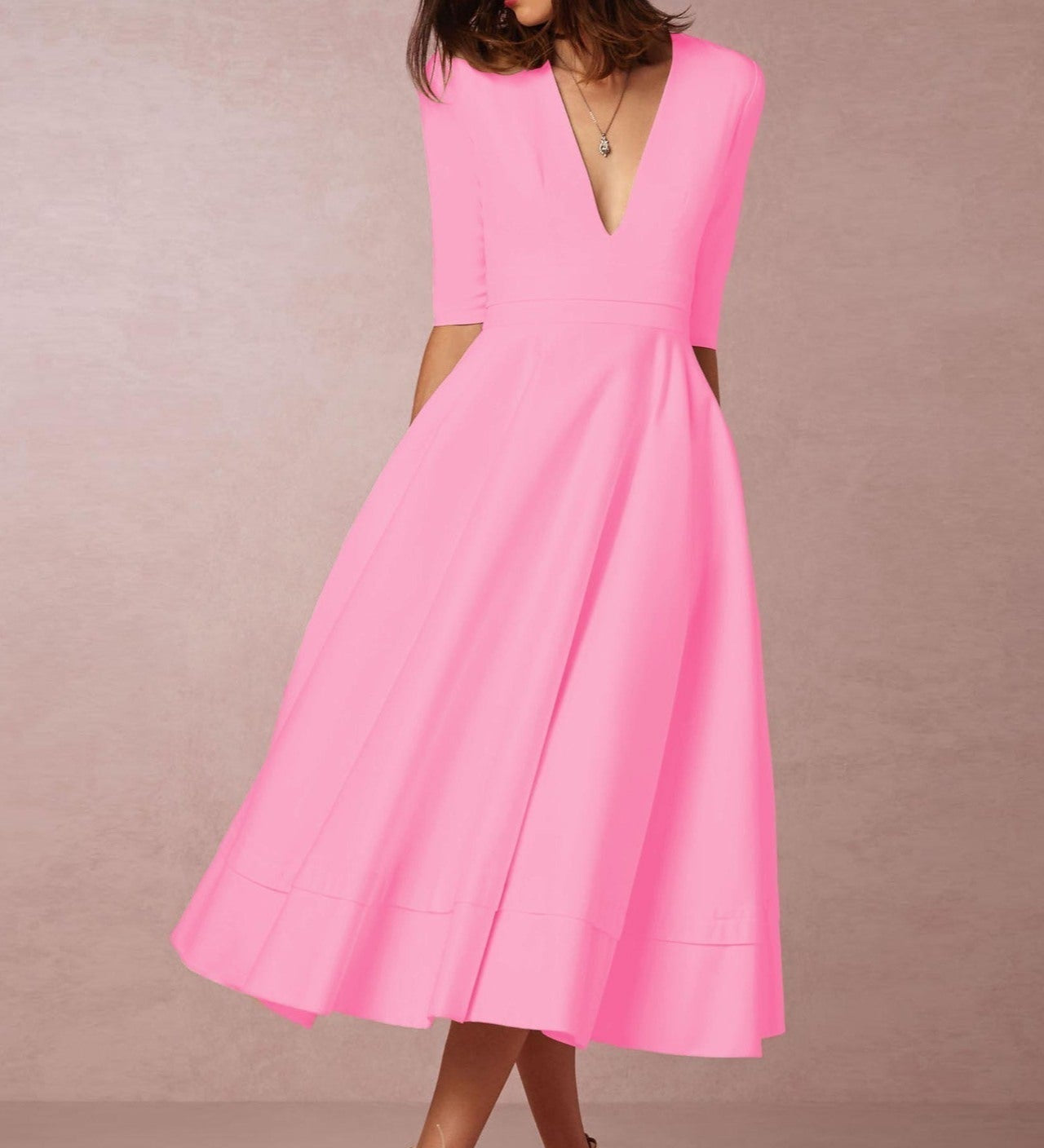 Laure - Robe Midi Femme