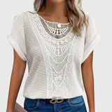 Pearl - Blouse Élégante Style Ibiza
