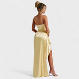 Ariane - Robe Asymétrique Satin