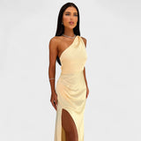 Aurélie - Robe longue en satin