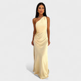 Aurélie - Robe longue en satin