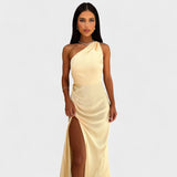 Aurélie - Robe longue en satin