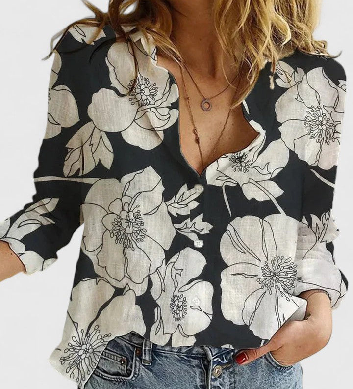 Elena - Blouse Élégante