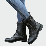 Bernadette - Bottes orthopédiques en cuir