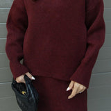 Lara - Ensemble en Maille Automne