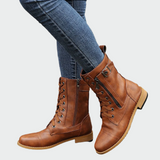Bernadette - Bottes orthopédiques en cuir