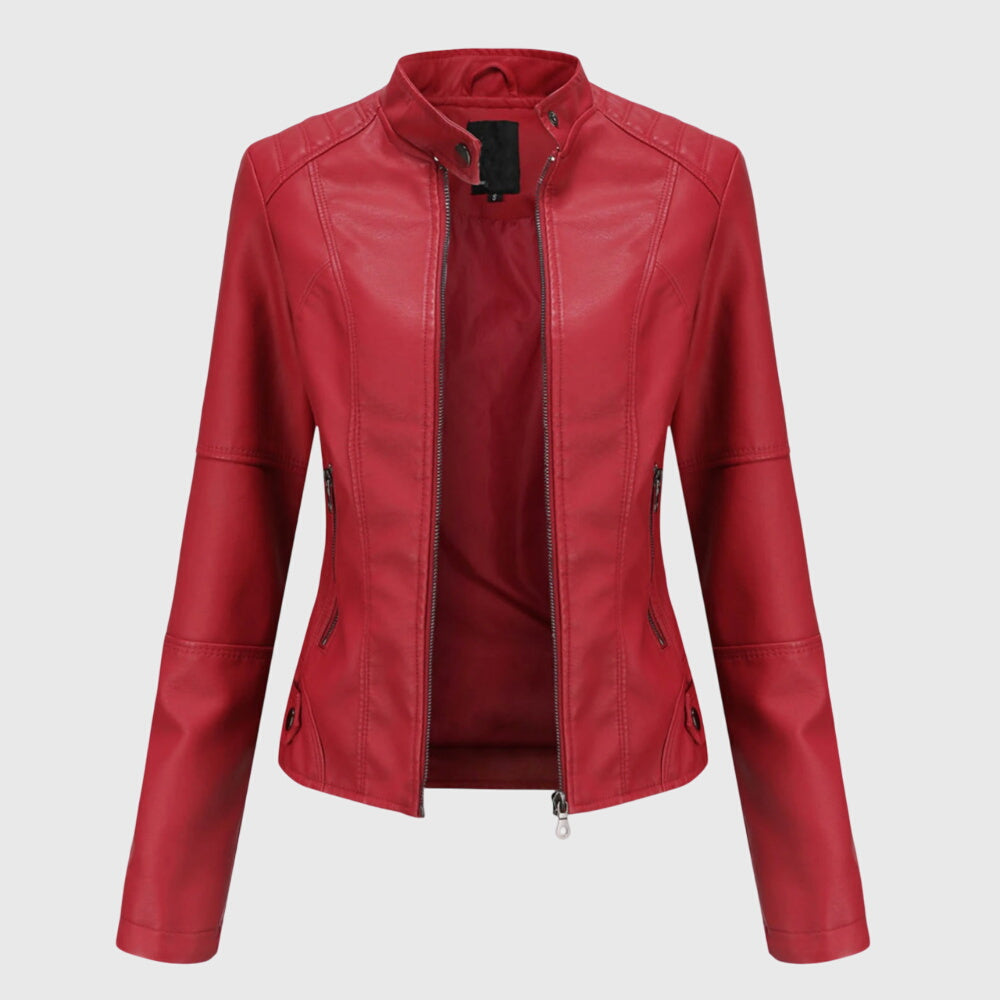 Georgette - Veste en Cuir Élégante pour Femmes