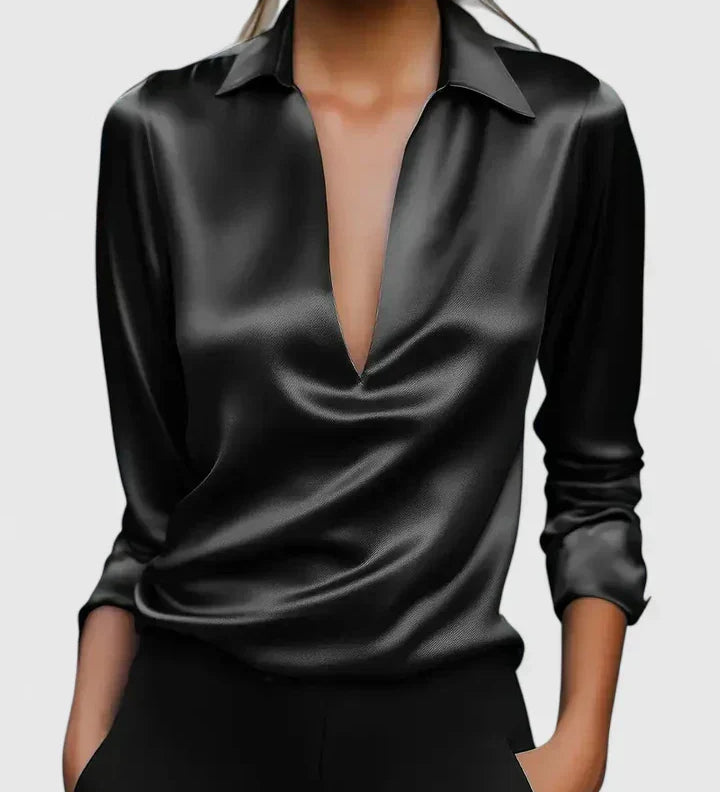 Calvina - Blouse Sophistiquée