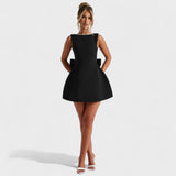 Catherine - Mini robe avec perles