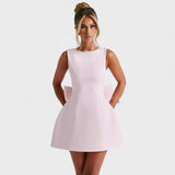 Catherine - Mini robe avec perles