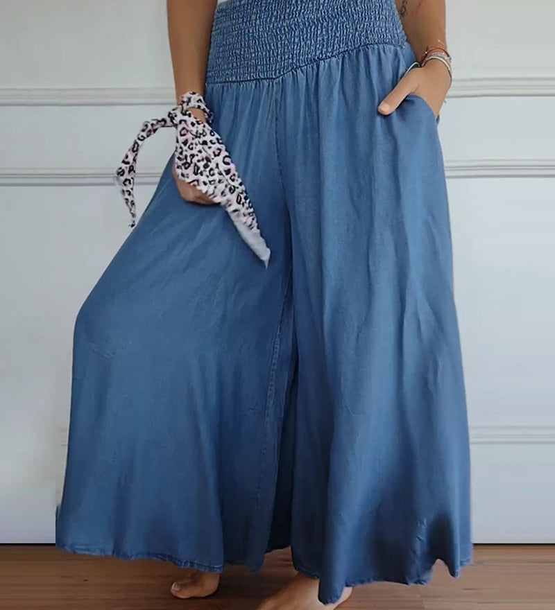 Christelle - Pantalon avec Taille Élastique