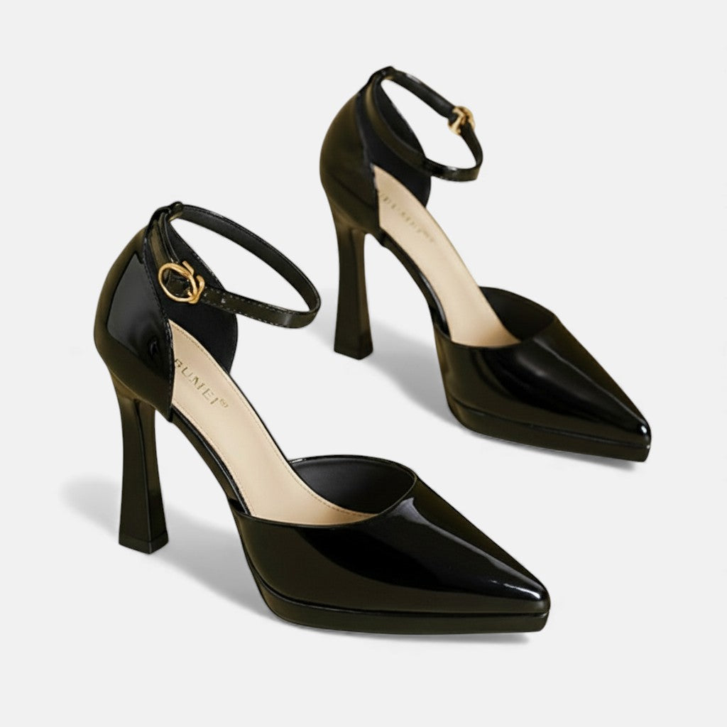Evette - Talons en Cuir