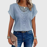 Pearl - Blouse Élégante Style Ibiza