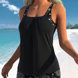 Solène - Tankini avec impression solaire