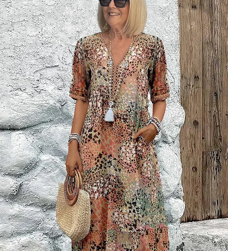 Léa - Robe Femme Midi