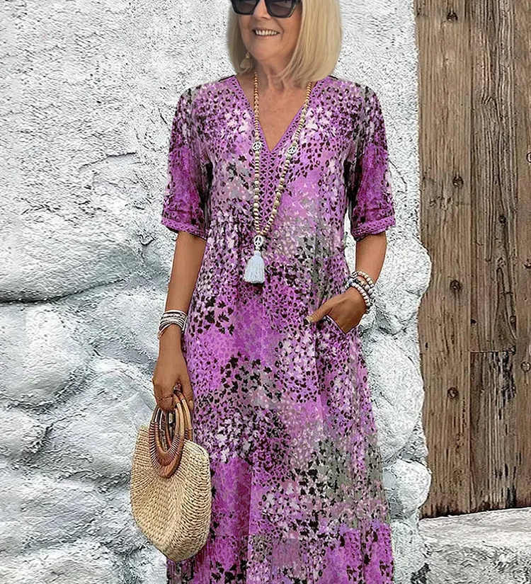 Léa - Robe Femme Midi