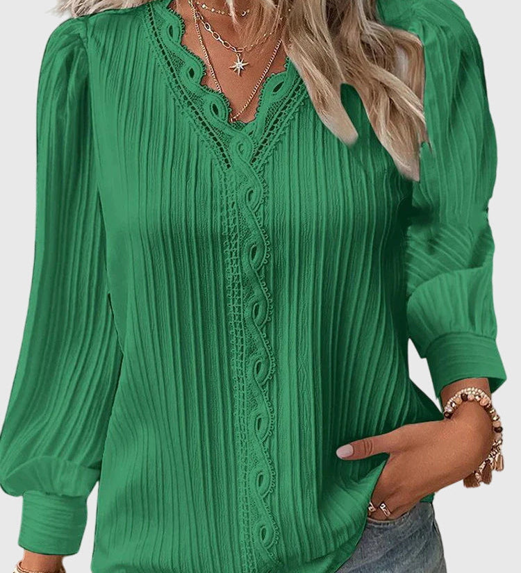 Andrea - Blouse Pullover Élégante