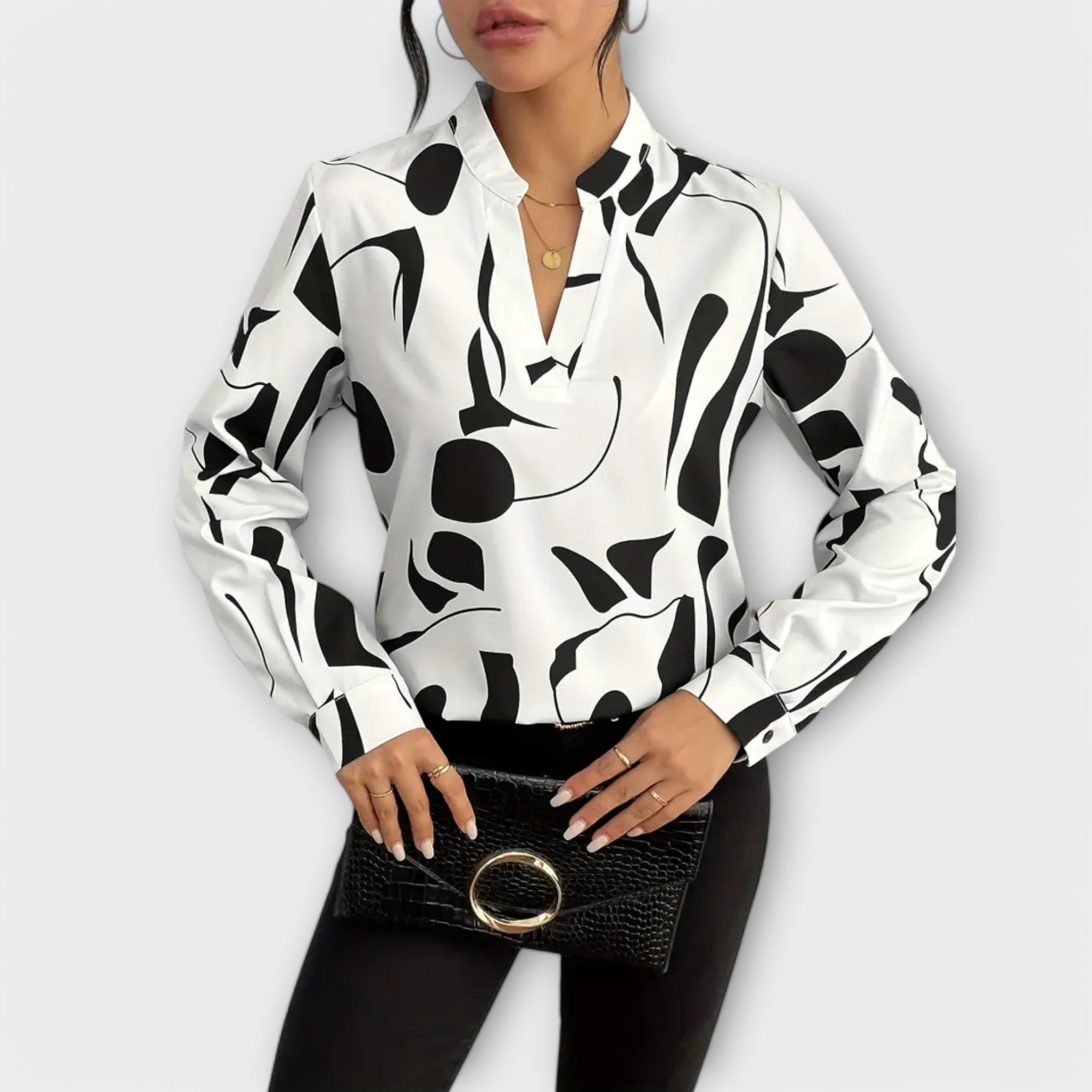 Lara - Blouse Élégante Avec Design