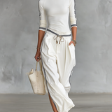 Diane - Ensemble de Sport Pantalon Large avec Cordon